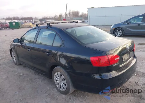 2014 Volkswagen Jetta 2.0L S from USA, damaged, VIN 3VW2K7AJ7EM395668